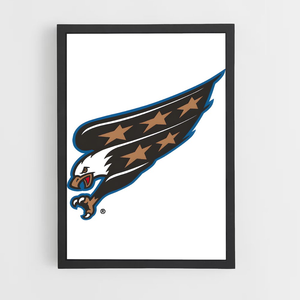 Poster Eagles de la Capitale – affiche Hockey sur glace (vue 2)